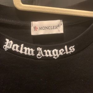 Palm angels moncler tee shirt
